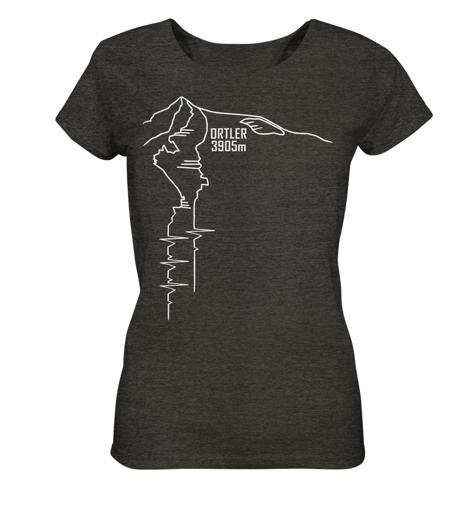 Ortler Nordwand - Ladies Organic Shirt (meliert)