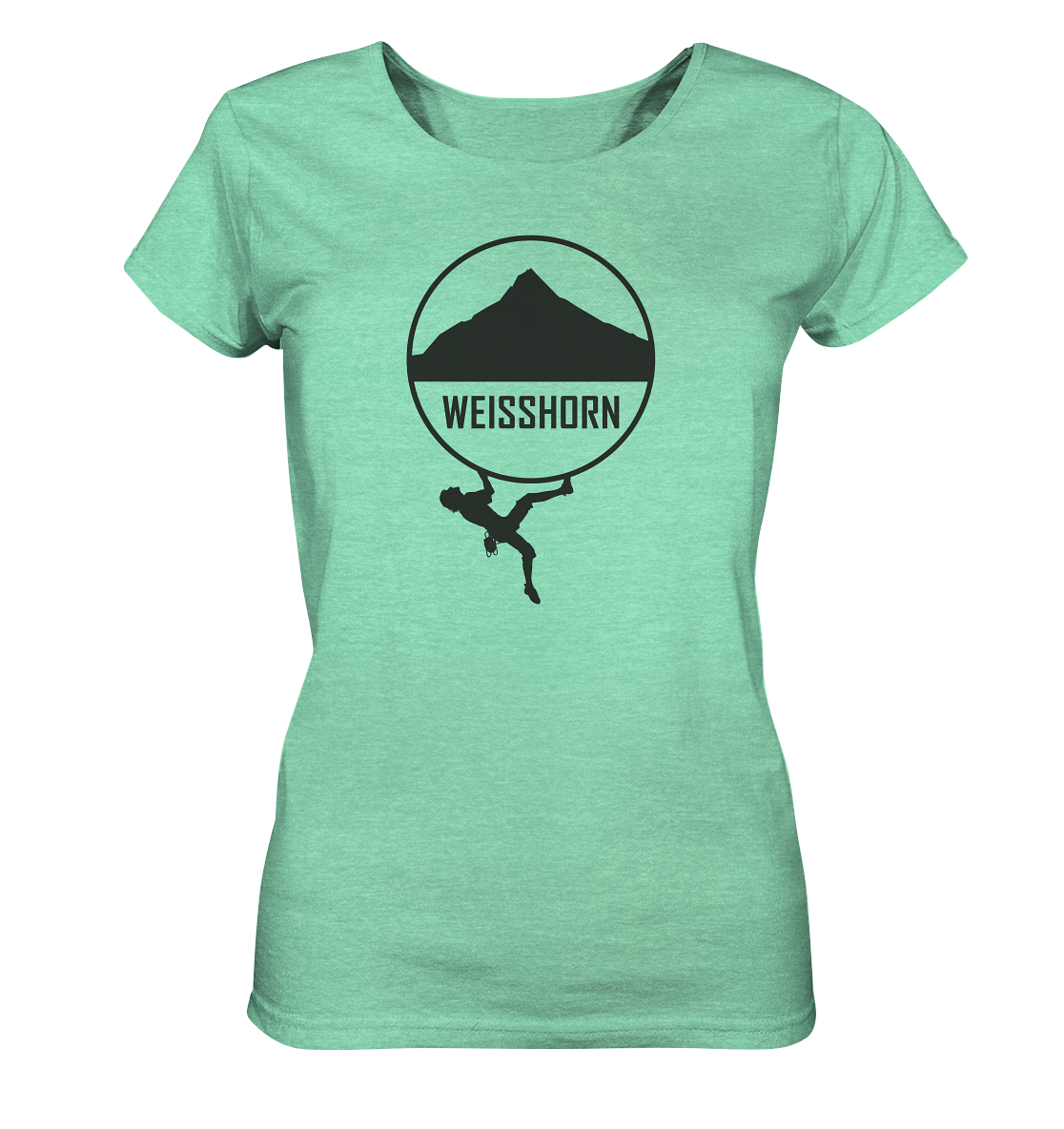 Weisshorn Climber - Ladies Organic Shirt (meliert)
