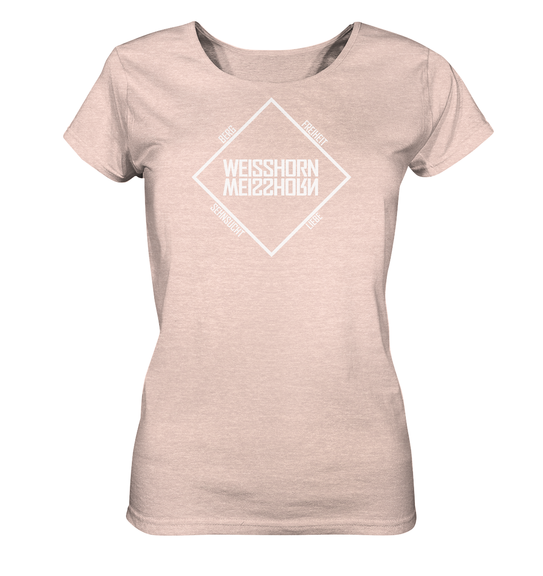 Sehnsucht - Ladies Organic Shirt (meliert)