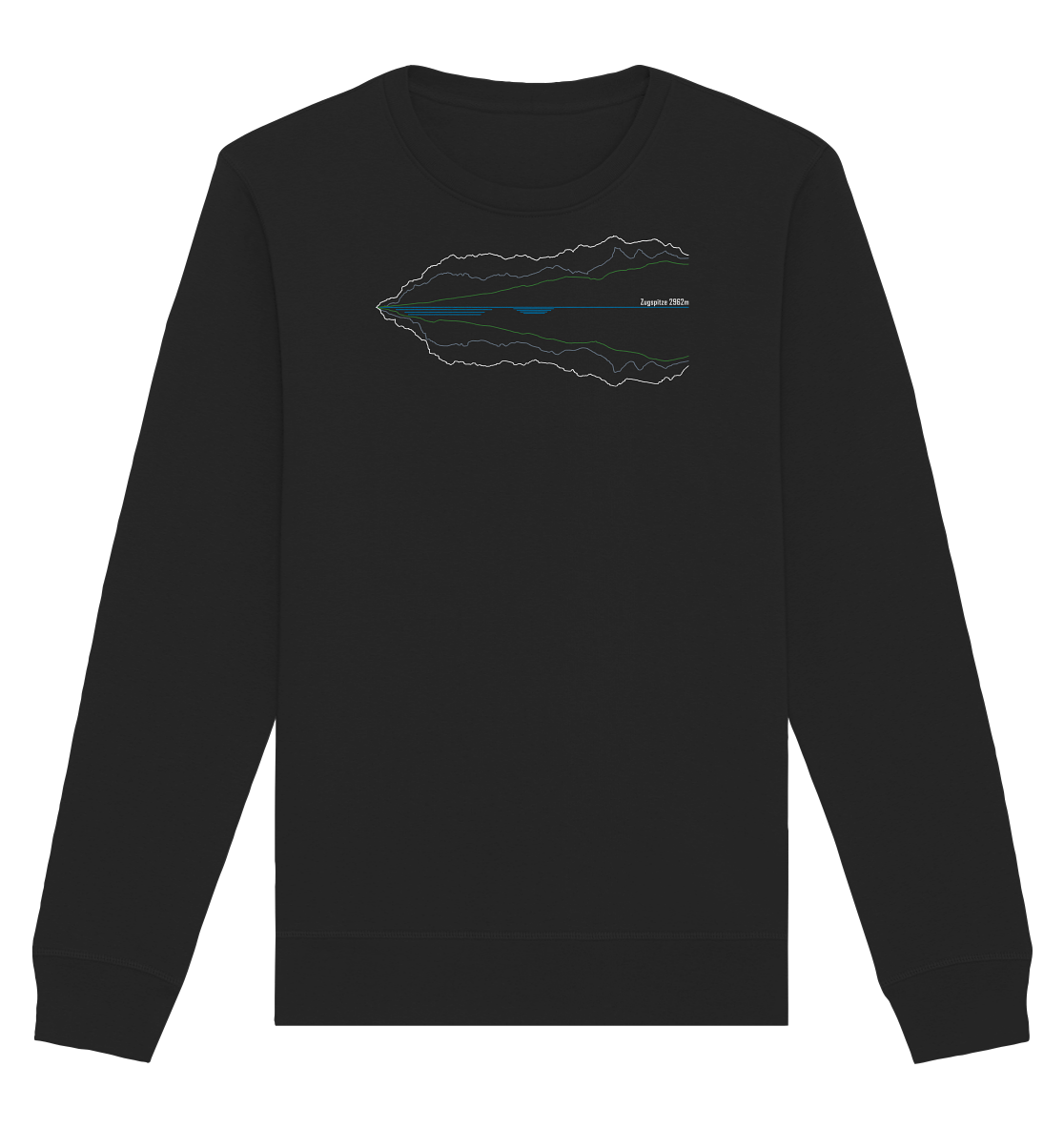 Zugspitze - Organic Basic Unisex Sweatshirt