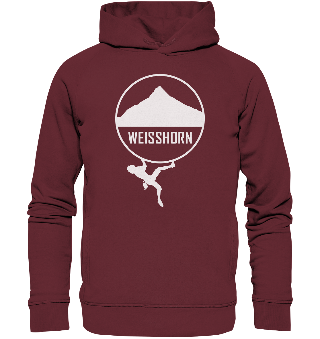 Weisshorn Climber - Organic Fashion Hoodie