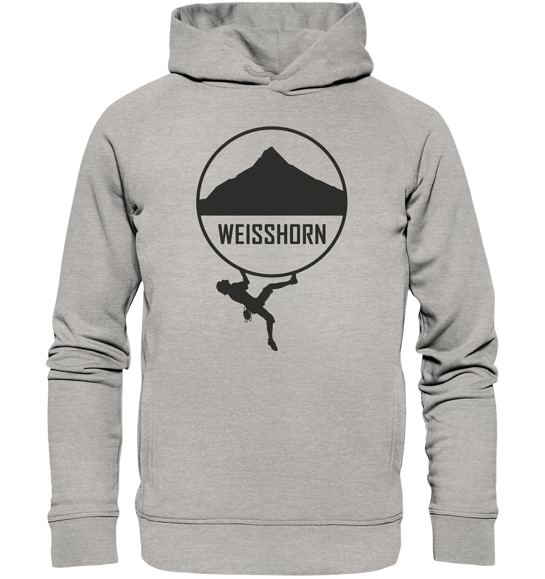 Weisshorn Climber - Organic Fashion Hoodie
