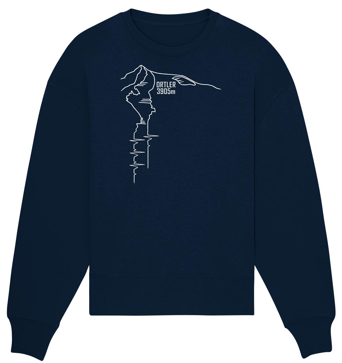 Ortler Nordwand - Organic Oversize Sweatshirt