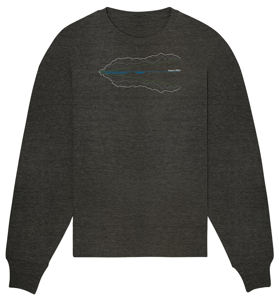 Zugspitze - Organic Oversize Sweatshirt