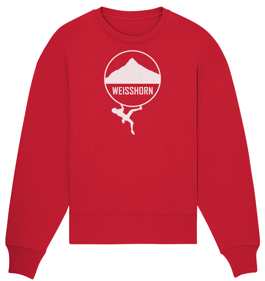Weisshorn Climber - Organic Oversize Sweatshirt