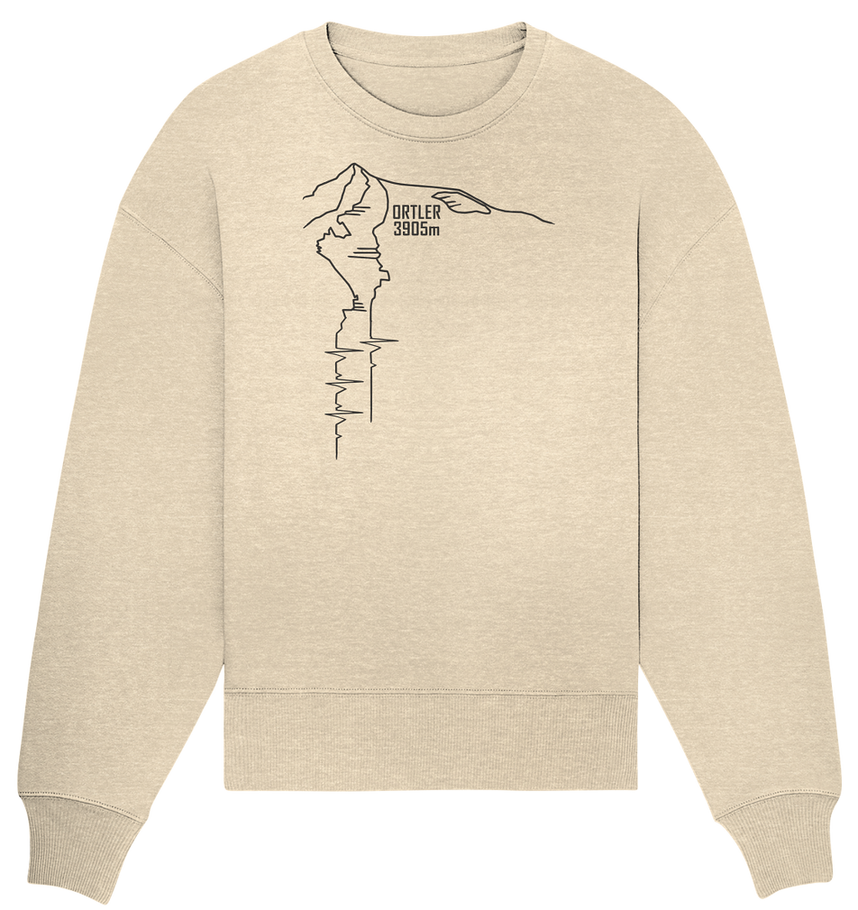 Ortler Nordwand - Organic Oversize Sweatshirt