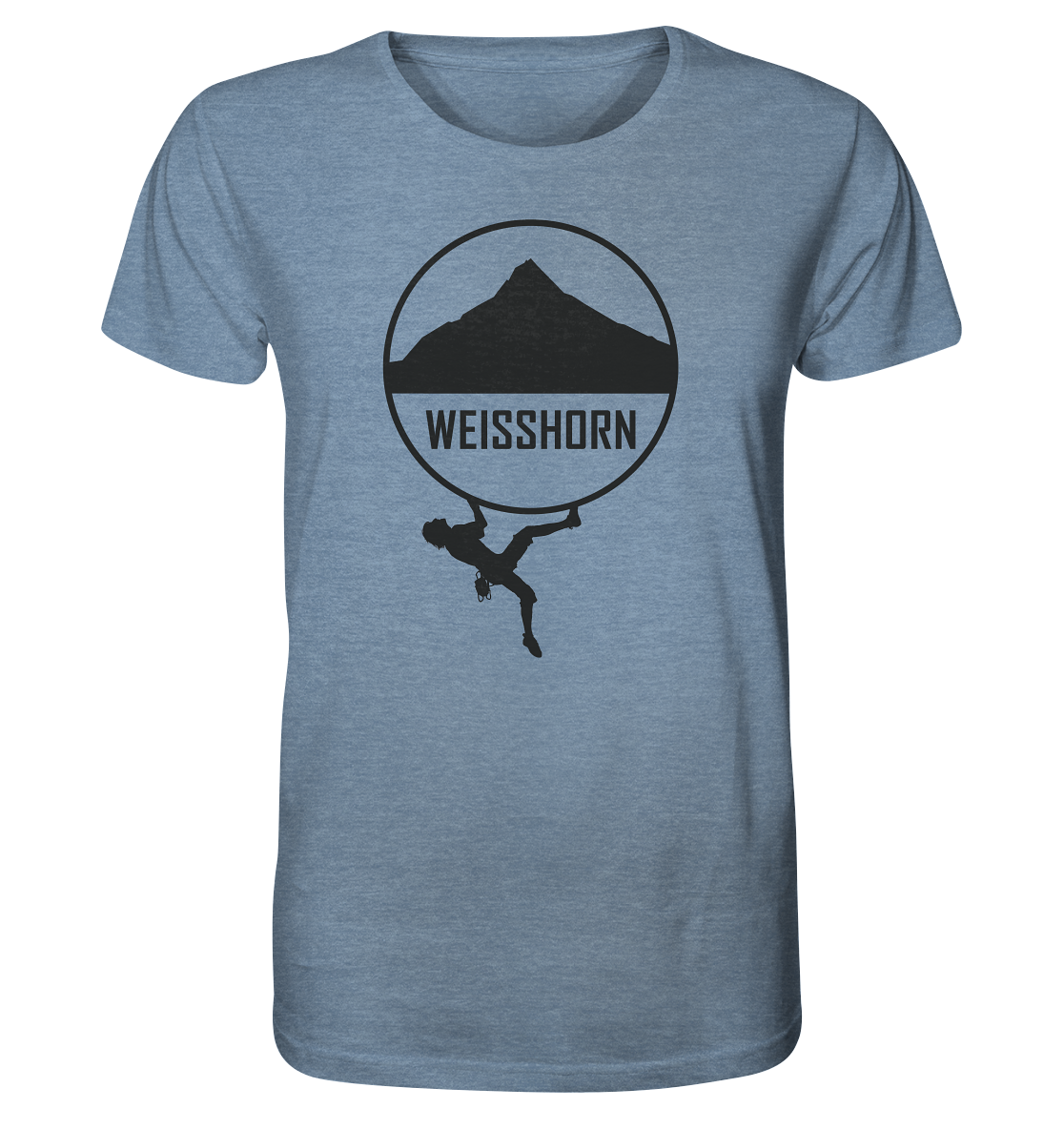 Weisshorn Climber - Organic Shirt (meliert)
