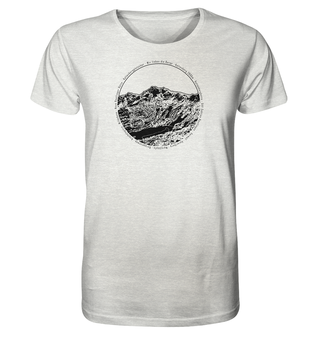 DAV Reutlingen Kooperations - Organic Shirt (meliert)
